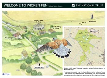 wicken fen carpark