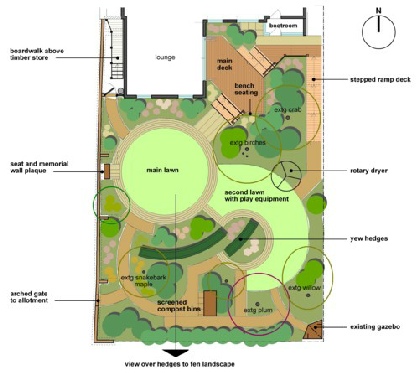 Fenland garden design by MC Wood