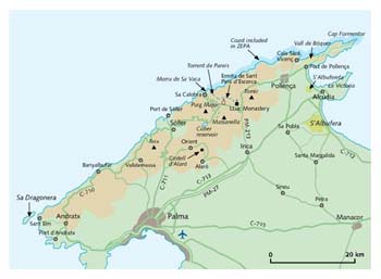 mallorca map