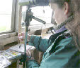 painting at Titchwell