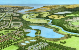 Landscape Institute Green Infrastructure illustration - MC Wood